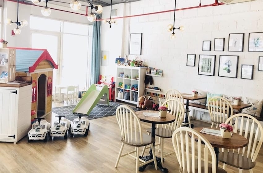 cafés kids friendly à dubai