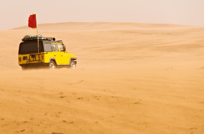 activités dans le desert de dubai